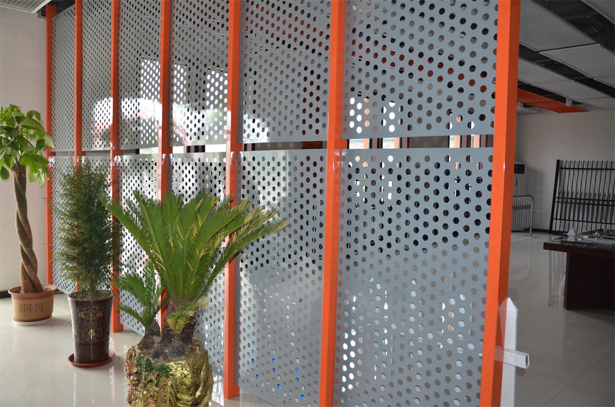 hightop decorative perforated metal screen