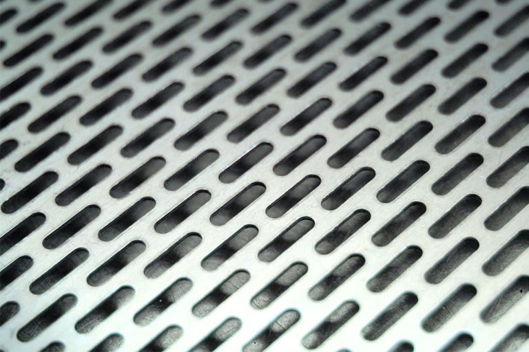 slotted perforated sheet metal