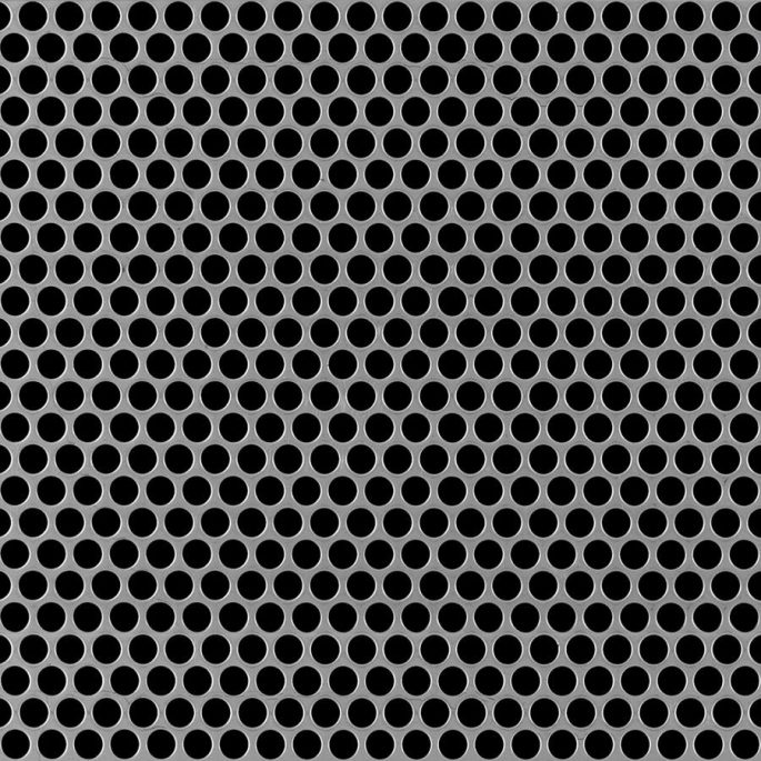 round hole perforated steel sheet
