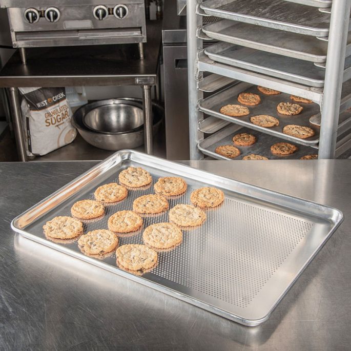 Stainless Steel Perforated Baking Trays