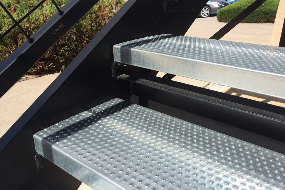 Stainless Steel Perforated Metal Stair
