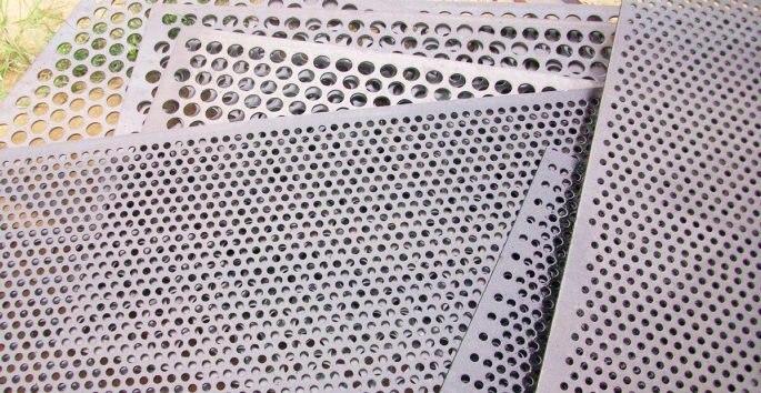 Perforated Stainless steel bg
