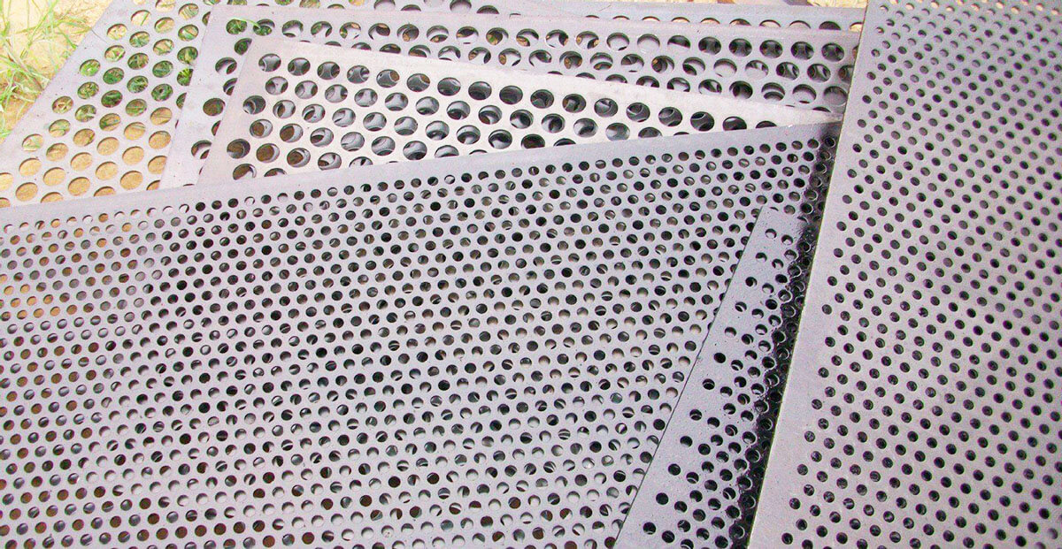Perforated Stainless steel bg