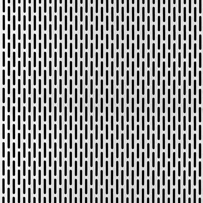 slotted perforated sheet metal