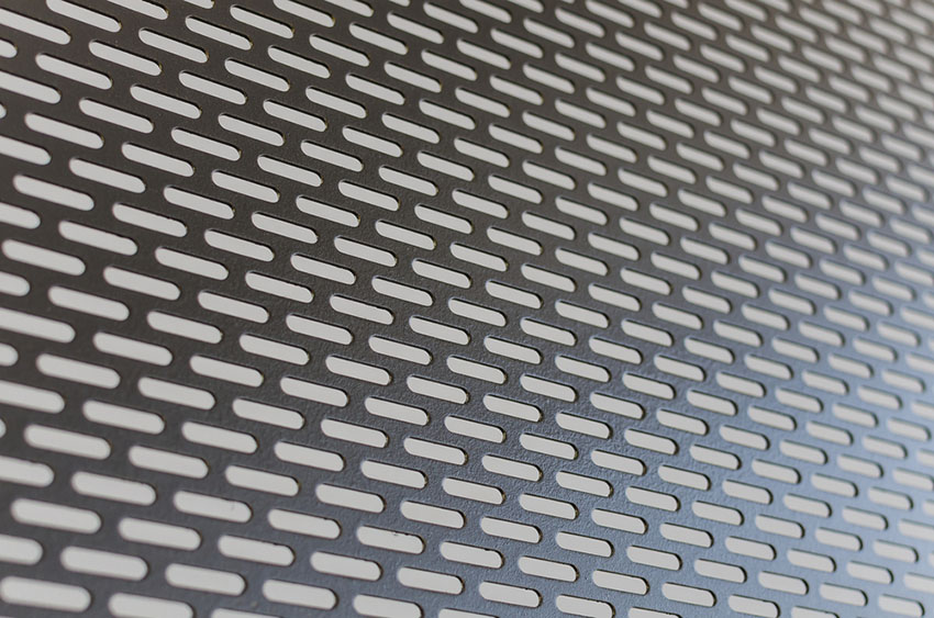 slotted perforated steel sheet