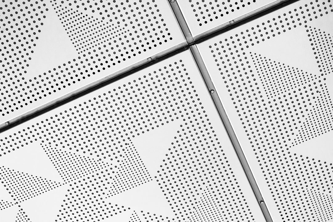 perforated ceiling tiles